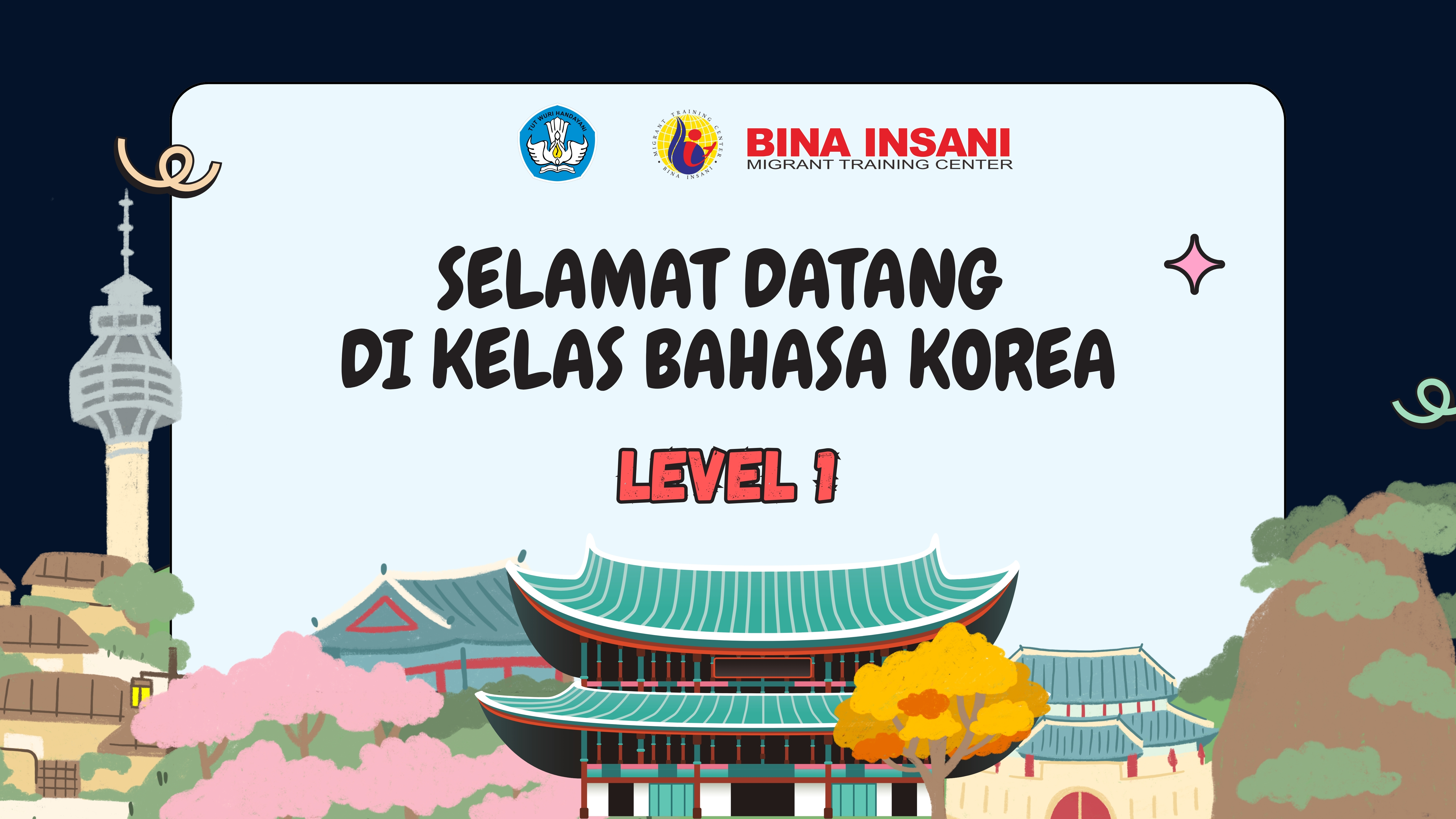 Level 1 - Bahasa Korea 