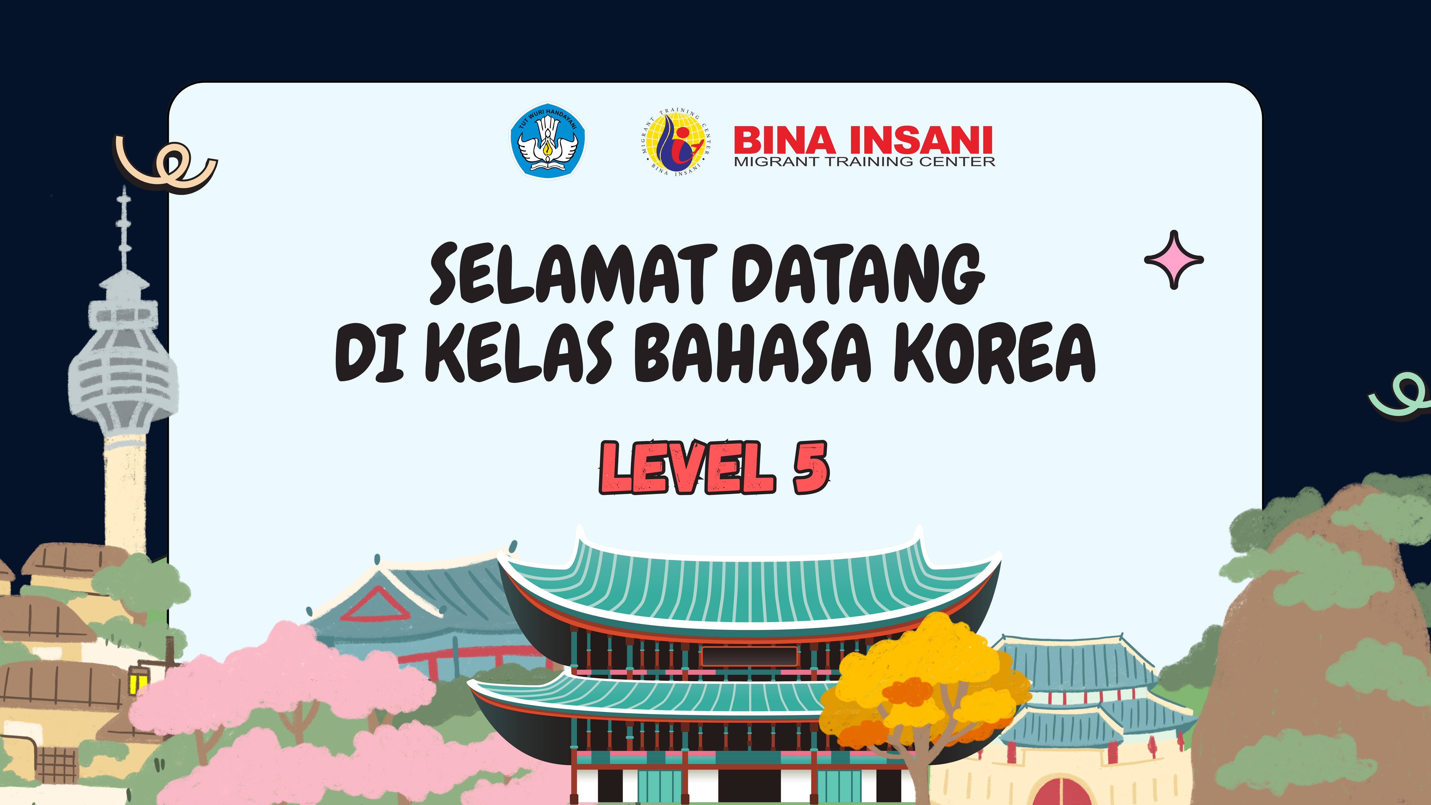 Level 5 - Bahasa Korea
