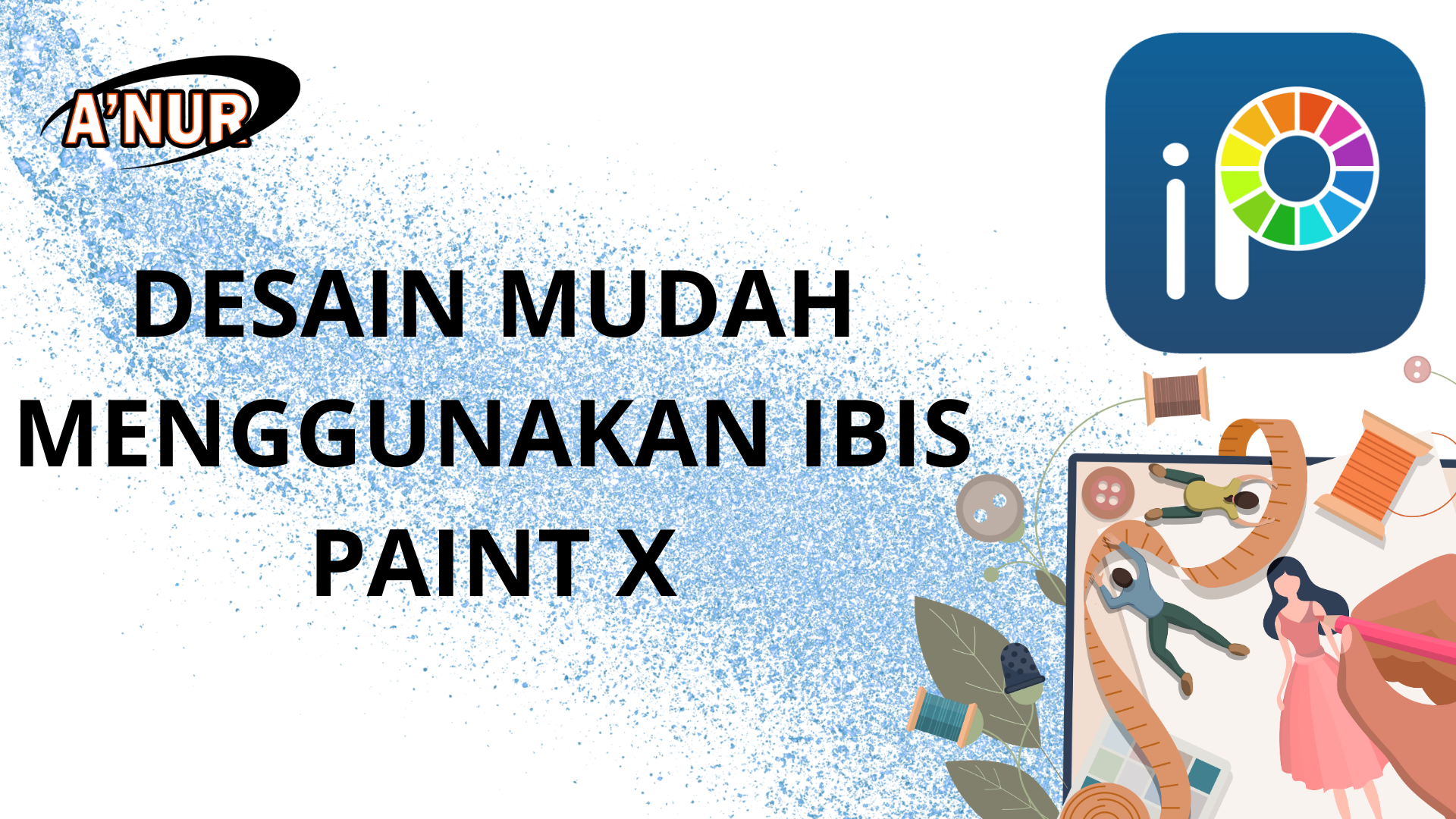 Desain Busana Mudah di Ibis Paint X