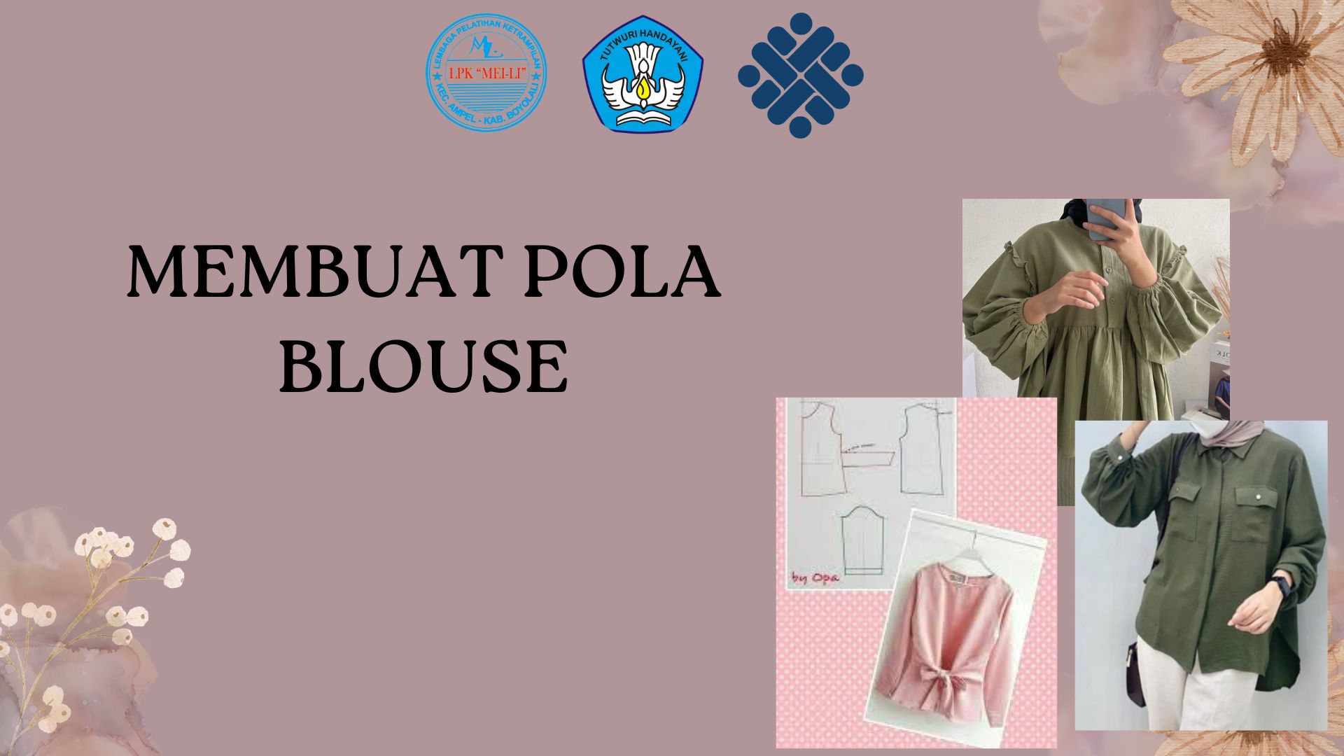 Membuat Pola Blouse