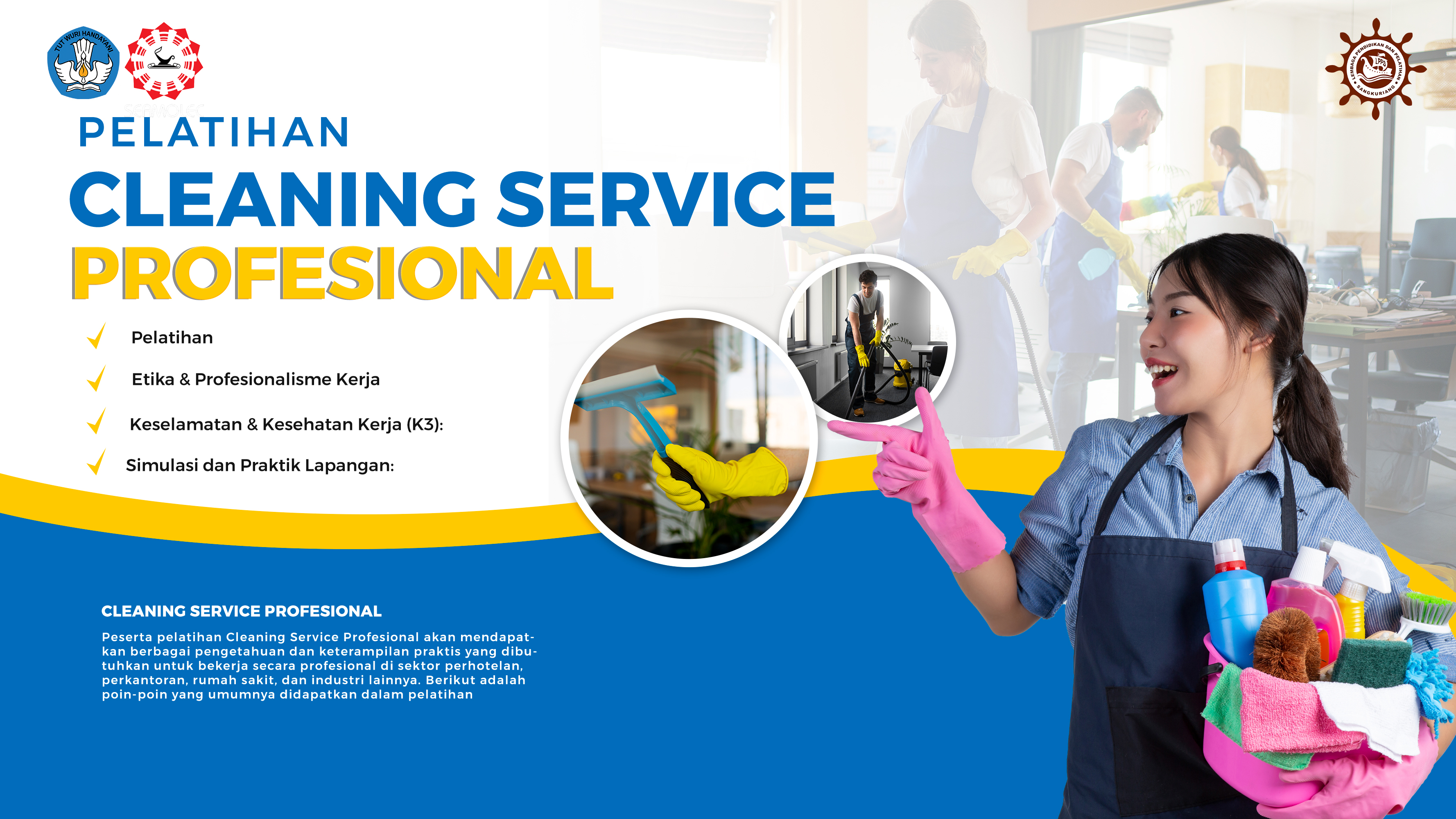 Pelatihan Cleaning Service Profesional