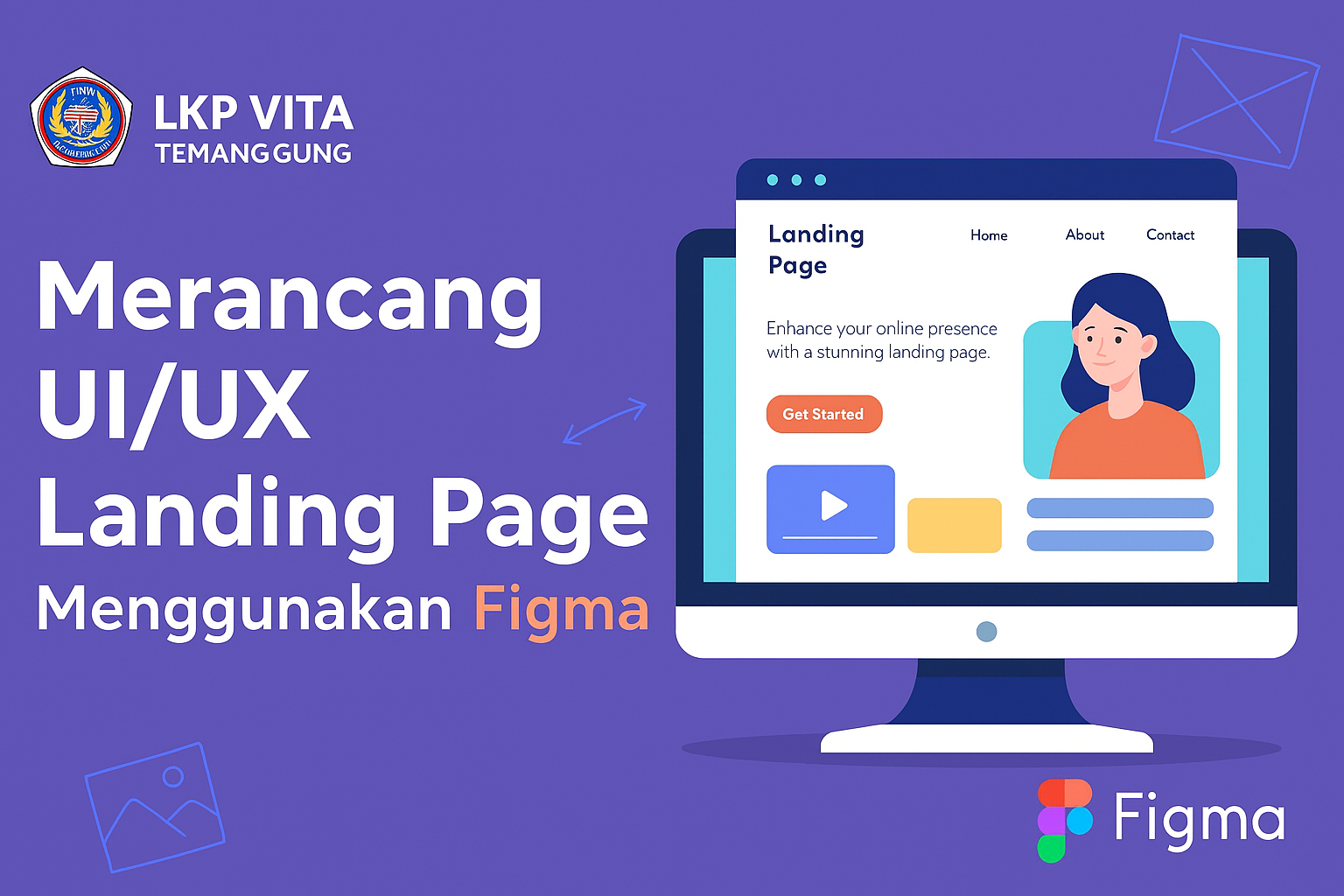 Merancang UI/UX Landing Page Menggunakan Figma