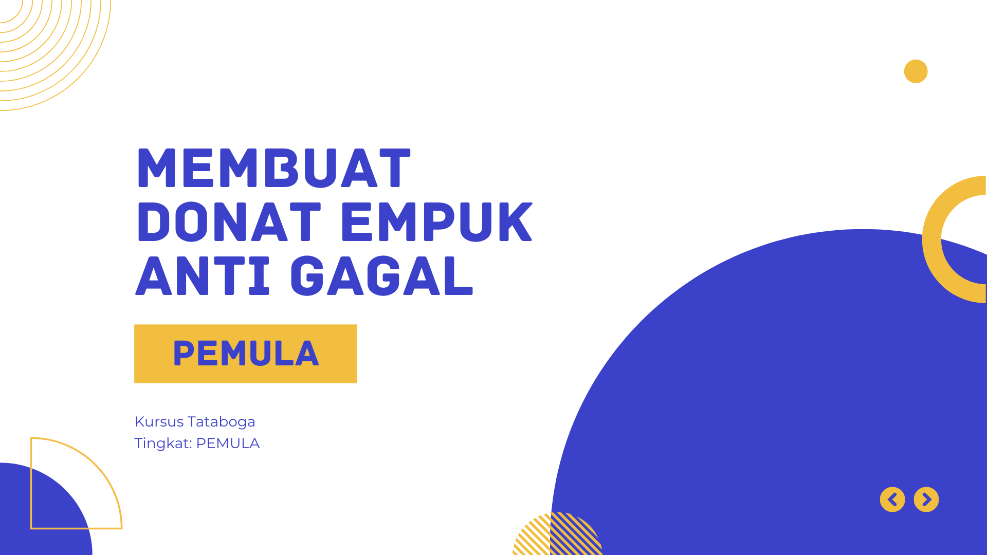 Membuat Donat Empuk Anti Gagal